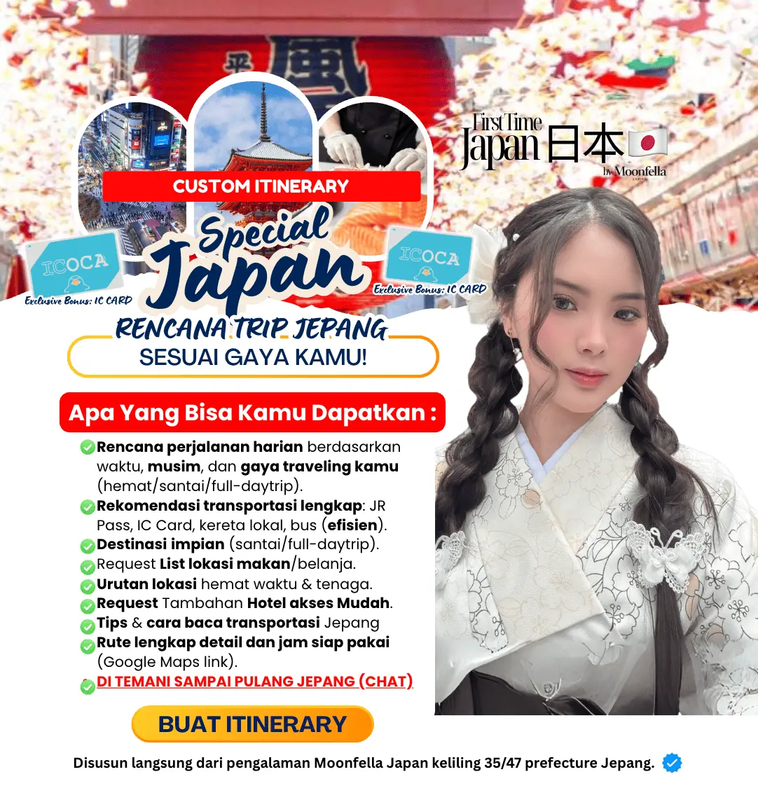 Konsultasi Custom Itinerary